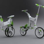 Bicicleta com design bem diferente