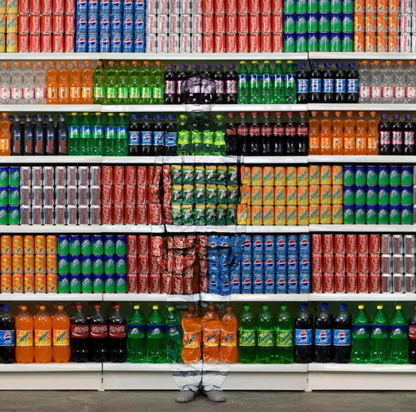 Camuflagem de Liu Bolin Camuflagem de Liu Bolin