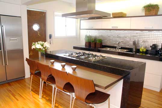 Cozinhas Planejadas Fotos para inspiração » Blogadão # Cozinha Com Ilha Estreita Cozinhas Planejadas Fotos para inspiração » Blogadão # Cozinha Com Ilha Estreita