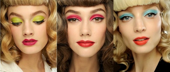 Maquiagem Color Blocking 