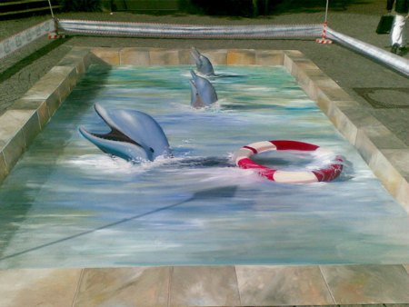 Desenhos de Rua em 3D