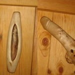 Símbolos de portas de banheiros criativos