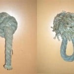 Símbolos de portas de banheiros criativos