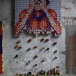 Arte com cubo mágico