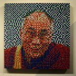 Arte com cubo mágico