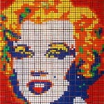 Arte com cubo mágico