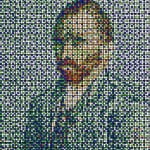 Arte com cubo mágico