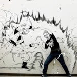 Desenhos que invadem a realidade