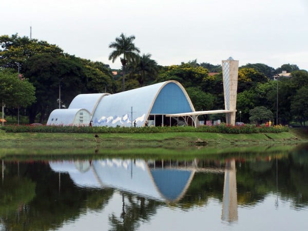 Igreja de São Francisco de Assis, na Pampulha, Belo Horizonte (MG).