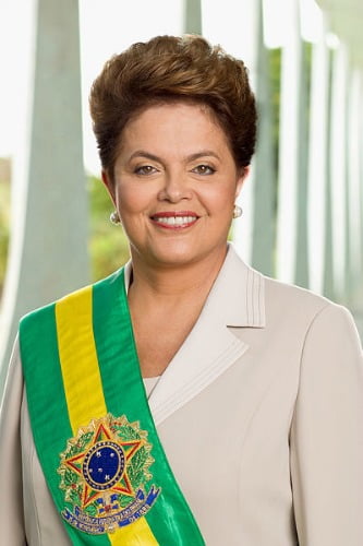 Legenda: Dilma Rousseff, atual presidente do Brasil.