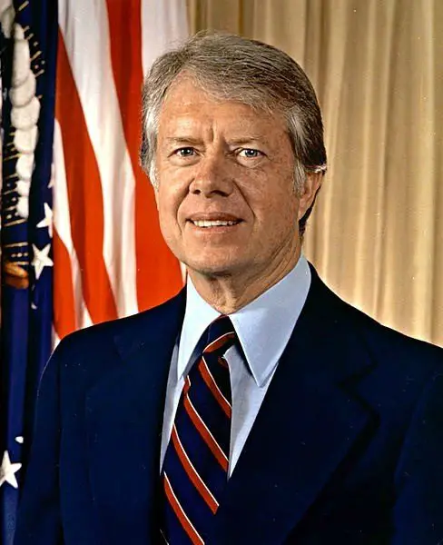O presidente Jimmy Carter, que se envolveu com erros de tradução na Polônia, nos anos 1970.