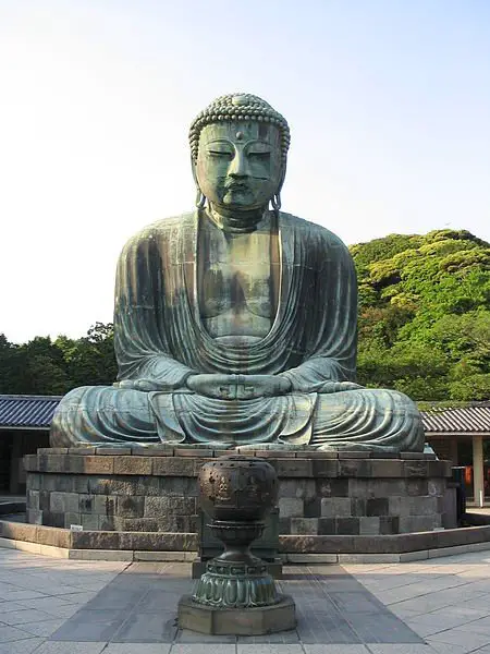 Estátua do Buda Amitaba em Kamakura, Japão. O autor do Lojong é uma emanação deste Buda.