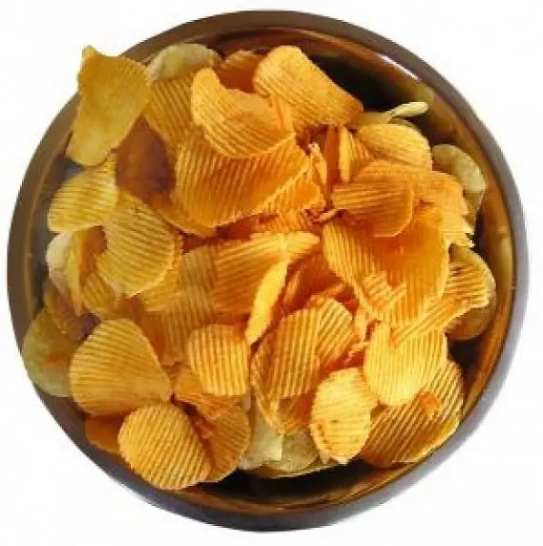 As batatas chips, um dos mais populares salgadinhos do mundo.